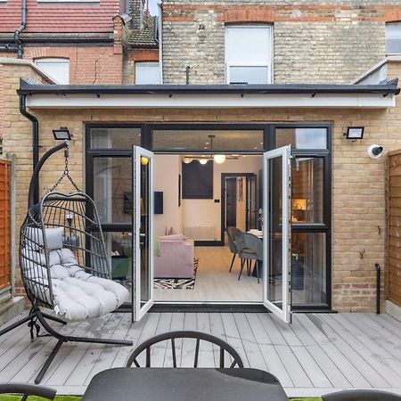 Ferienwohnung Unwind In Style 2Br With Cozy Backyard For Groups London Exterior foto