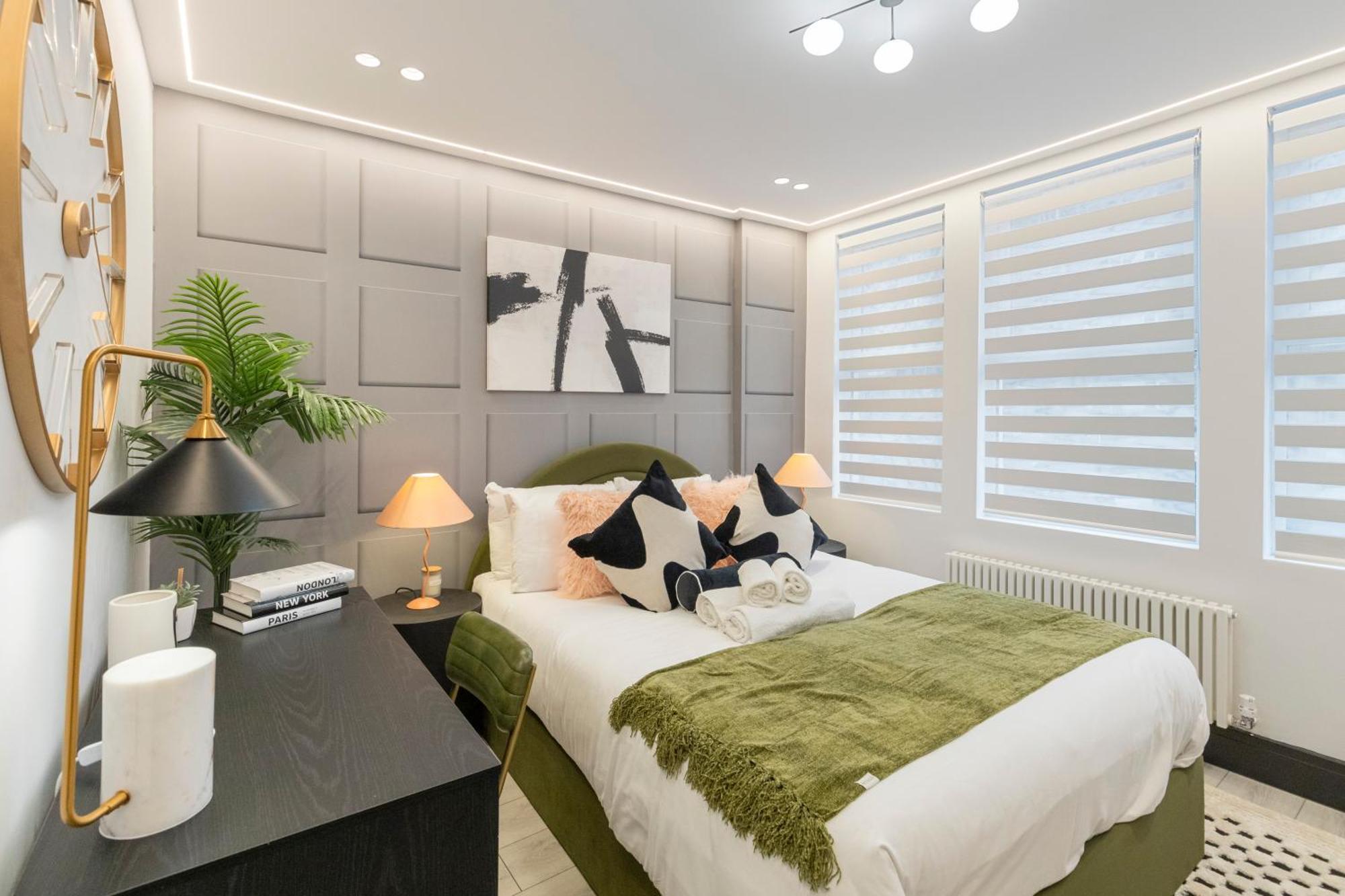 Ferienwohnung Unwind In Style 2Br With Cozy Backyard For Groups London Exterior foto